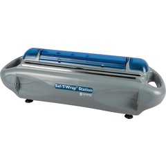 SW1218 SAF-T-WRAP STATION W/ SLIDE CUTTER - Gray