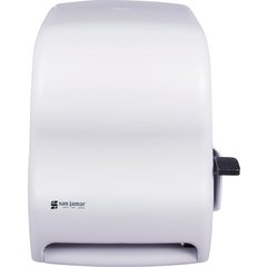 T1100WH Classic Lever Roll Towel Dispenser, 1.5" core, White - White
