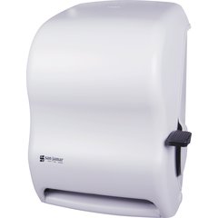 T1100WH Classic Lever Roll Towel Dispenser, 1.5" core, White - White
