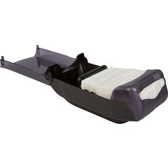 H5000TBK Venue® Countertop Napkin Dispenser, Minifold Control Face, 450 Napkin, Black  - Black