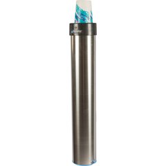 C3400EV Stainless Steel Surface Mount Cup Dispenser - Vertical - Medium  - Stainless Steel