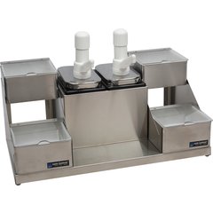 P9724 Self-Service Condiment Center  - Silver