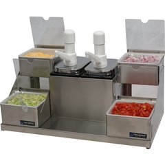 P9724 Self-Service Condiment Center  - Silver