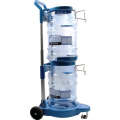 SICART60 Saf-T-Ice Cart - 6 Gallon Tote - Blue