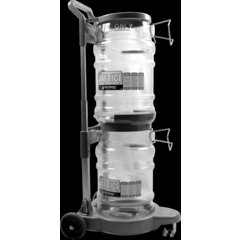 SICART60 Saf-T-Ice Cart - 6 Gallon Tote - Blue