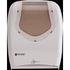 T1470WHCL Summit Smart System with IQ Sensor™ Electronic Touchless Towel Dispenser, White/Clear - Clear