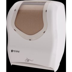 T1470WHCL Summit Smart System with IQ Sensor™ Electronic Touchless Towel Dispenser, White/Clear - Clear