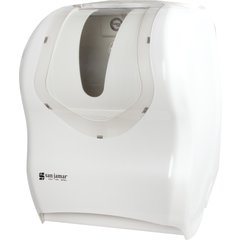 T1470WHCL Summit Smart System with IQ Sensor™ Electronic Touchless Towel Dispenser, White/Clear - Clear