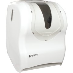 T1470WHCL Summit Smart System with IQ Sensor™ Electronic Touchless Towel Dispenser, White/Clear - Clear