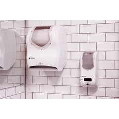 T1470WHCL Summit Smart System with IQ Sensor™ Electronic Touchless Towel Dispenser, White/Clear - Clear