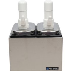 P9712 Condiment Pump Service Center - 2 Pump  - Silver