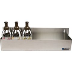 B5522 Stainless Steel Speed Rails - 5 Quart - Single  - Stainless Steel
