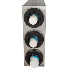 C2853 Sentry® Stainless Steel Beverage Dispenser Cabinets - 3 Tier  - Chrome