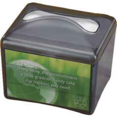 H4003TBK Venue® Tabletop Napkin Dispenser, Interfold, 200 Napkins, Black  - Black