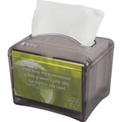 H4003TBK Venue® Tabletop Napkin Dispenser, Interfold, 200 Napkins, Black  - Black