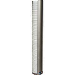 L3200 Wall-Mount Lid Dispenser - 6-10 oz. - Single Lid  - Stainless Steel