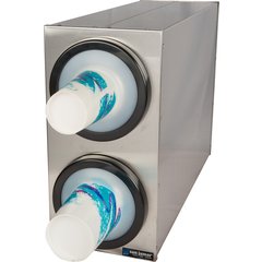 C2802 EZ-Fit® Stainless Steel Beverage Dispenser Cabinet - 2 Tier  - Chrome