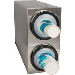 C2802 EZ-Fit® Stainless Steel Beverage Dispenser Cabinet - 2 Tier  - Chrome