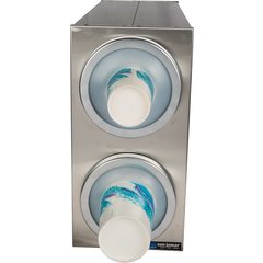 C2802 EZ-Fit® Stainless Steel Beverage Dispenser Cabinet - 2 Tier  - Chrome