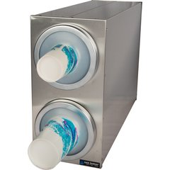 C2802 EZ-Fit® Stainless Steel Beverage Dispenser Cabinet - 2 Tier  - Chrome