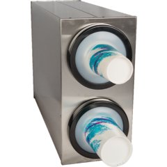 C2802 EZ-Fit® Stainless Steel Beverage Dispenser Cabinet - 2 Tier  - Chrome