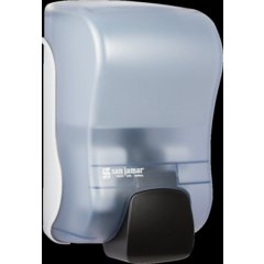 S900TBL Rely® Manual Soap & Sanitizer Dispenser, Liquid & Lotion, 900 mL, Arctic Blue  - Blue