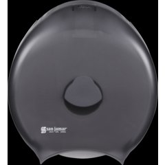 R6000TBK Classic Single 12" Jumbo Bath Tissue Dispenser, 3.25" core, Black Pearl  - Black