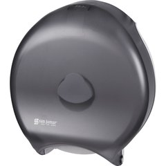 R6000TBK Classic Single 12" Jumbo Bath Tissue Dispenser, 3.25" core, Black Pearl  - Black
