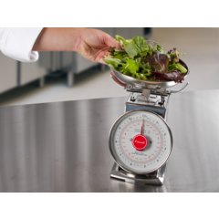 SCDLB11 DIAL SCALE WITH BOWL 11 LB / 5 KG.  - Chrome