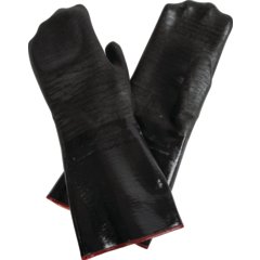 6786RMT-XL Fryer Oven Mitt - 17 Inch  - Black