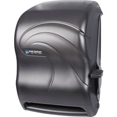 T1190TBK Oceans® Lever Roll Towel Dispenser, 1.5" core, Black Pearl - Black