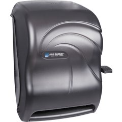 T1190TBK Oceans® Lever Roll Towel Dispenser, 1.5" core, Black Pearl - Black