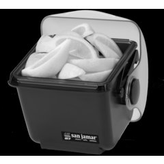 BD2002 Mini Dome Condiment Holder 1 qt Chillable - Black  - Black