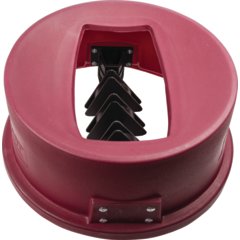 KA2000 KatchAll Magnetic Flatware Retriever Trash Can Lid  - Burgundy