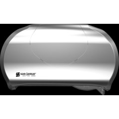 R3670SS Summit Versatwin® Dual Standard Roll Tissue Dispenser, 1.5" core - Stainless Steel
