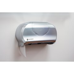 R3670SS Summit Versatwin® Dual Standard Roll Tissue Dispenser, 1.5" core - Stainless Steel