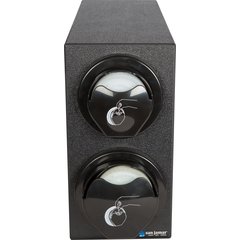 L2912BK EZ-Fit® Lid Dispenser L2200C and L2400C Trim Rings Cabinet, 1 each - Black  - Black