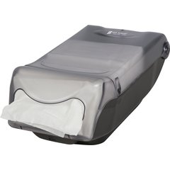 H5004CL Venue® Countertop Napkin Dispenser, Mini Interfold, 550 Napkin, Clear  - Black