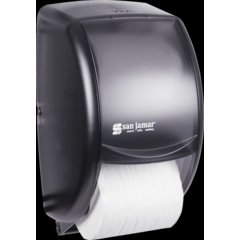 R3500TBK Classic Duett Standard Bath Tissue Dispenser, 1.6" core, Black Pearl  - Black