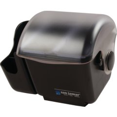 BD2003 Mini Dome 2- Compartment Condiment Bar 1 qt - Black