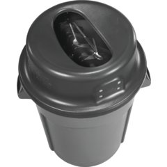 KA4400 KatchAll Magnetic Flatware Retriever Trash Can Lid  - Burgundy