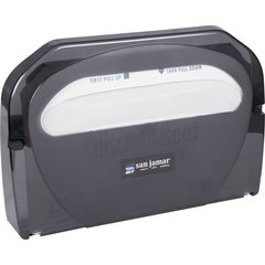 TS510TBK Toilet Seat Cover Dispenser, Black Pearl 16.5" x 12" x 3" - Black