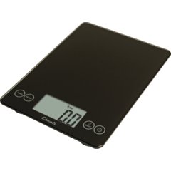 SCDG15BK GLASS DIGITAL SCALE 15 LLB / 7 KG - BLACK  - Black