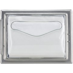 H2005CLSS Classic In-Counter Napkin Dispenser, Fullfold Control Face, 750 Napkin, Chrome  - Clear