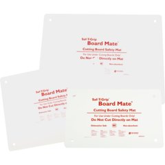 CBM1016 Saf-T-Grip Cutting Board Mate 10" x 16" - White