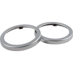 C24XC EZ-Fit® Metal Finish Rings C2410-2pk - Chrome  - Chrome