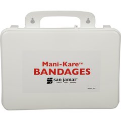 MK0909 Mani-Kare® Bandages Combo Pack w/ Storage Container  - White