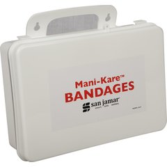 MK0909 Mani-Kare® Bandages Combo Pack w/ Storage Container  - White