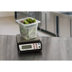 SCDG33BK SQUARE PROFESSIONAL DIGITAL SCALE  - Black