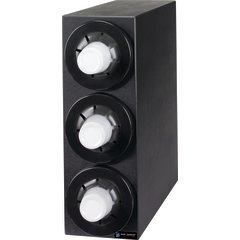 C2953BK Sentry Beverage 3-Slot Dispenser Cabinet - Black  - Black